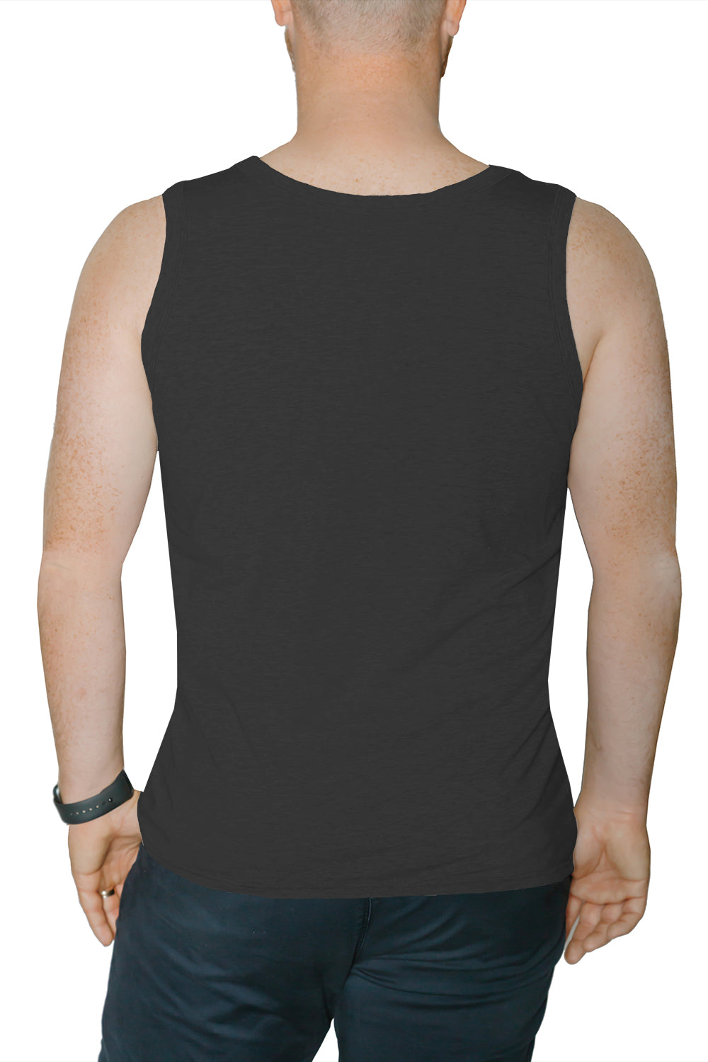 Men's Tank - Wolf And Moon