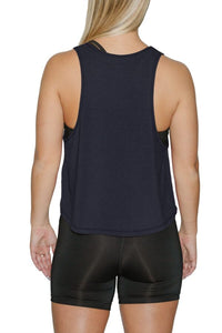 Muscle Tank Crop Top - Eagle & Raven Yin Yang