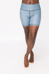 Logan Shorts - Celestial Ram Steel Blue Twighlight