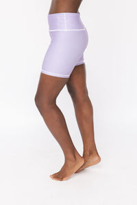 Logan Shorts - Geo Rose Purple Rose