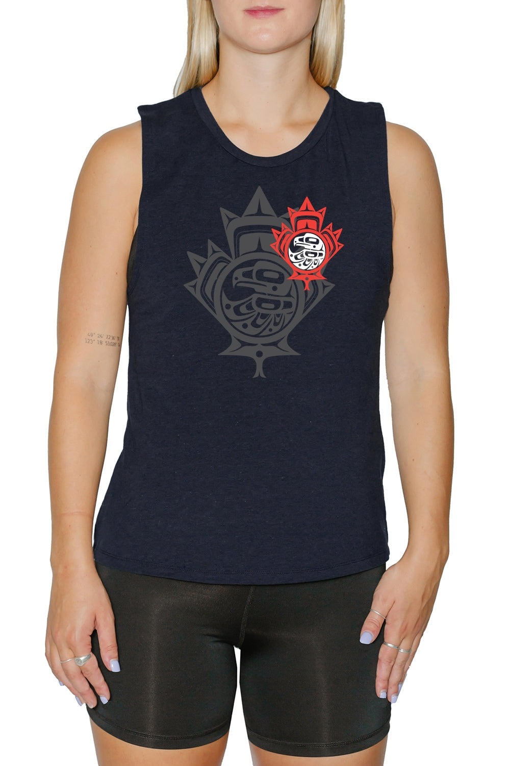 Women's Muscle Tank - Maple Leaf