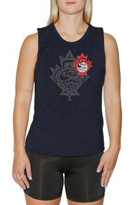Women's Muscle Tank - Maple Leaf