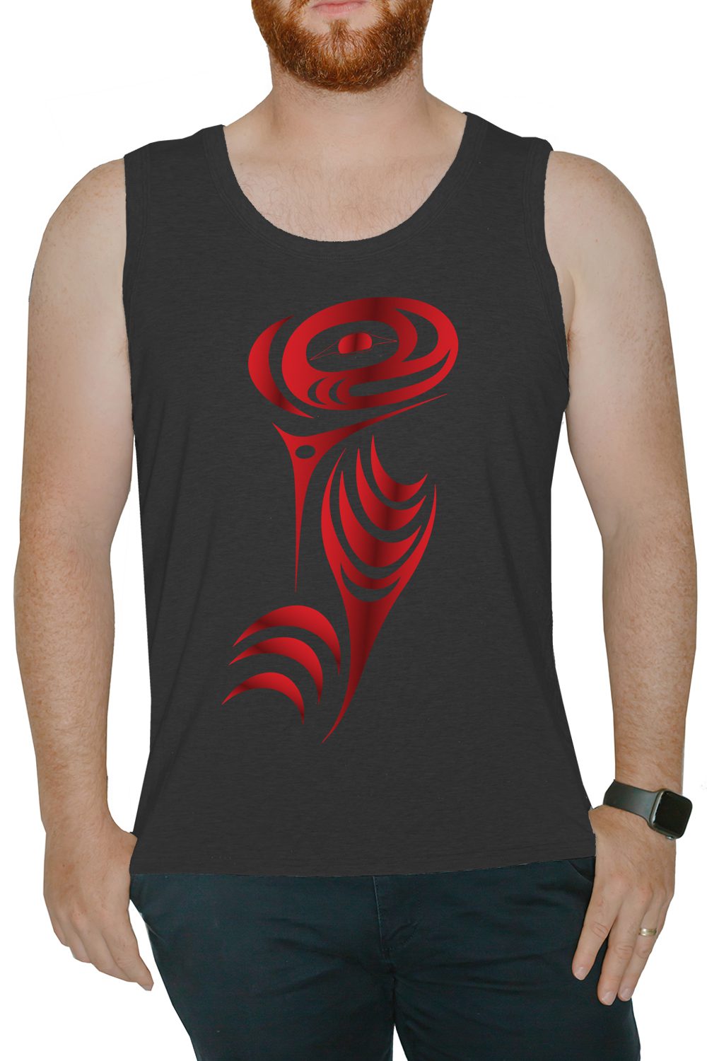 Men's Tank - Salmon Run