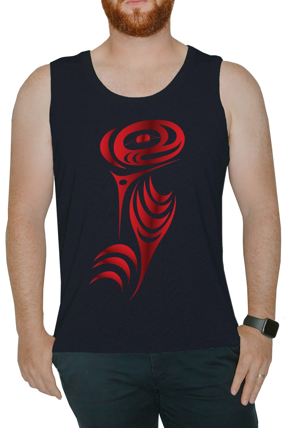 Men's Tank - Salmon Run