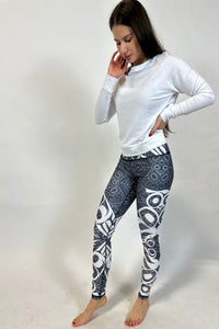 Snowy Owl Graphite Leggings