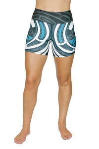 Lily Short - Wolf and Moon Teal