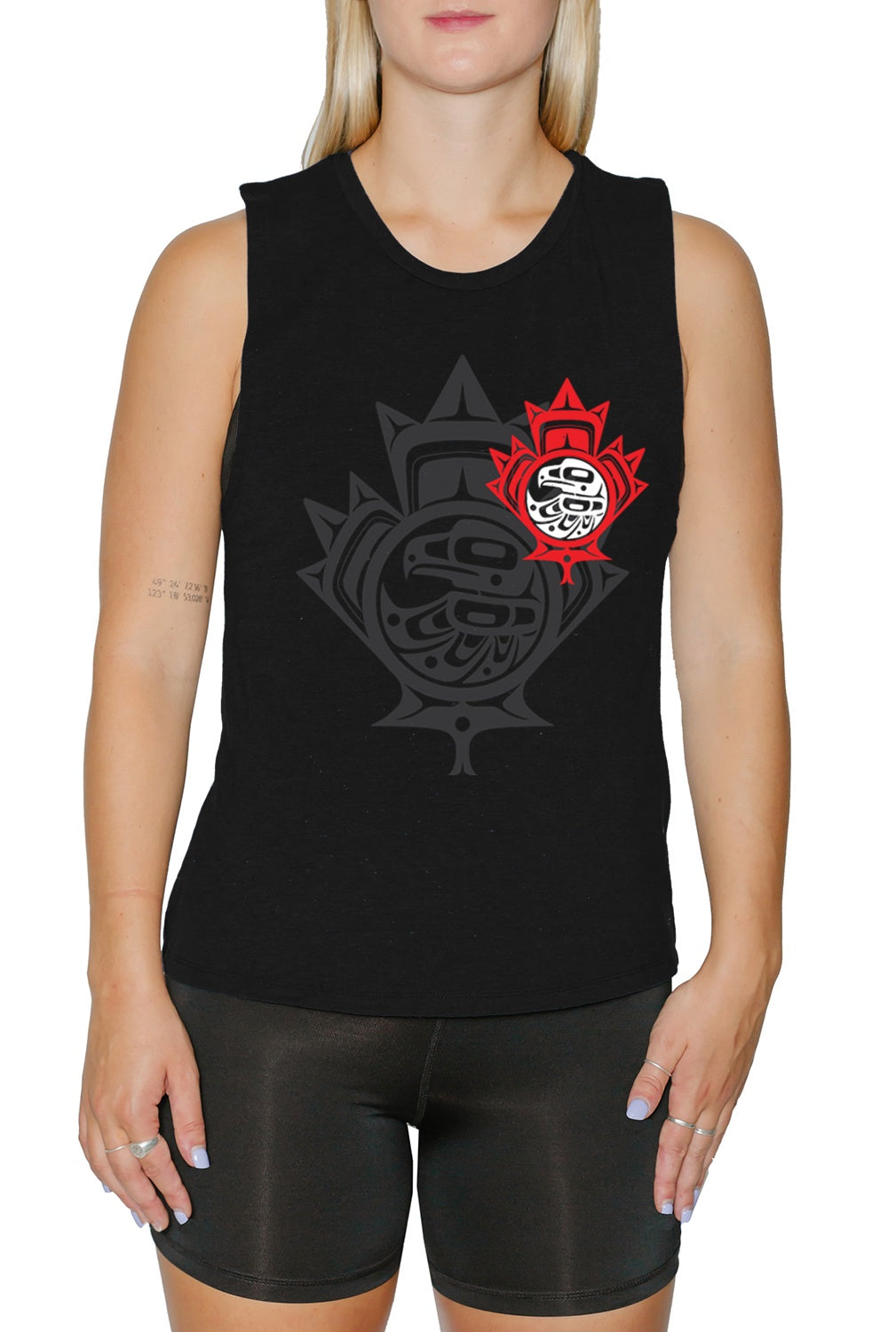 Women's Muscle Tank - Maple Leaf