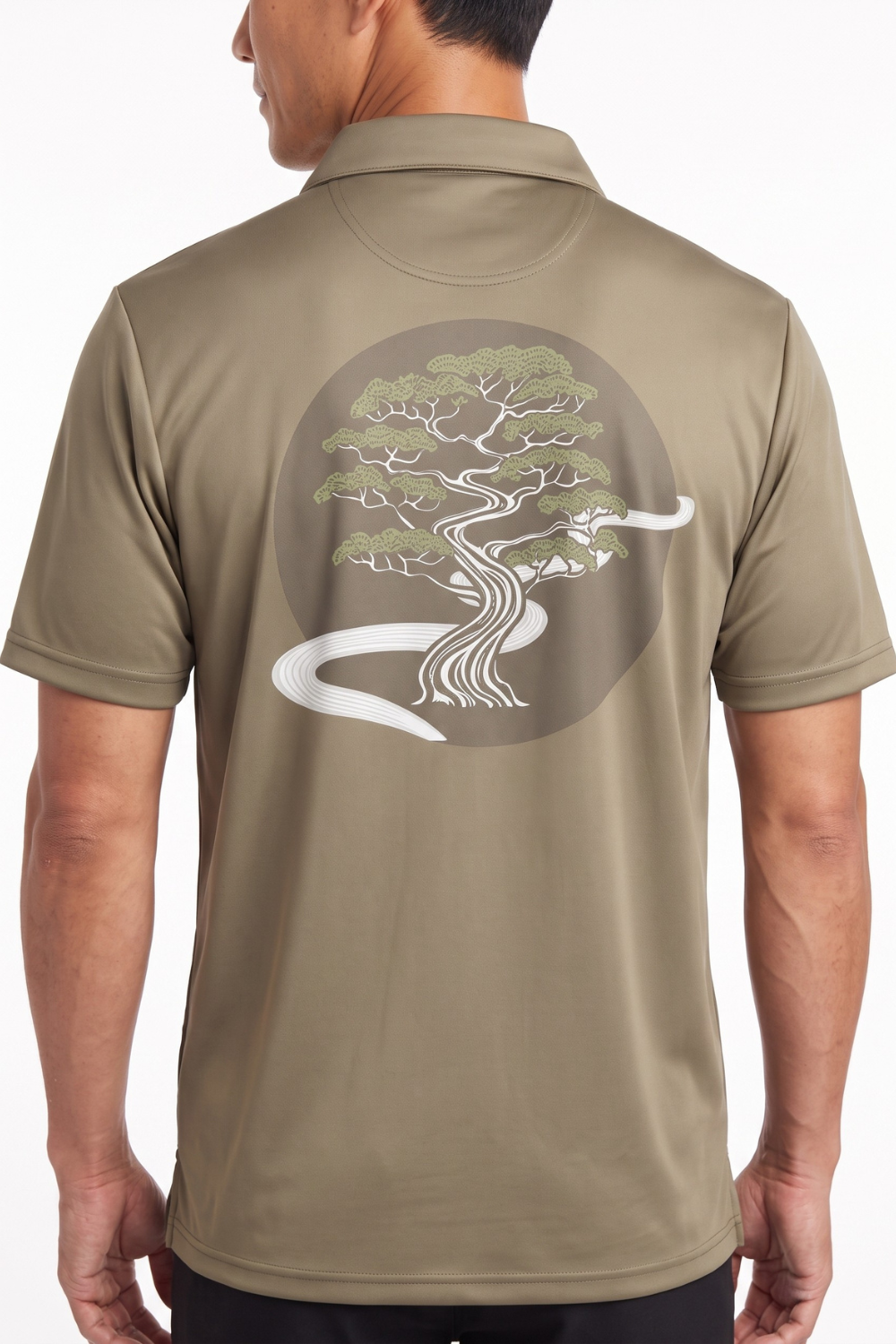 Men's Polo Shirt – Bonsai Olive Green