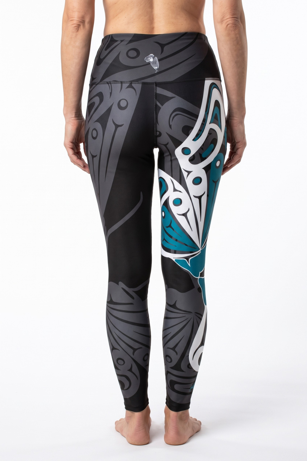 Butterfly Teal Fashion Leggings