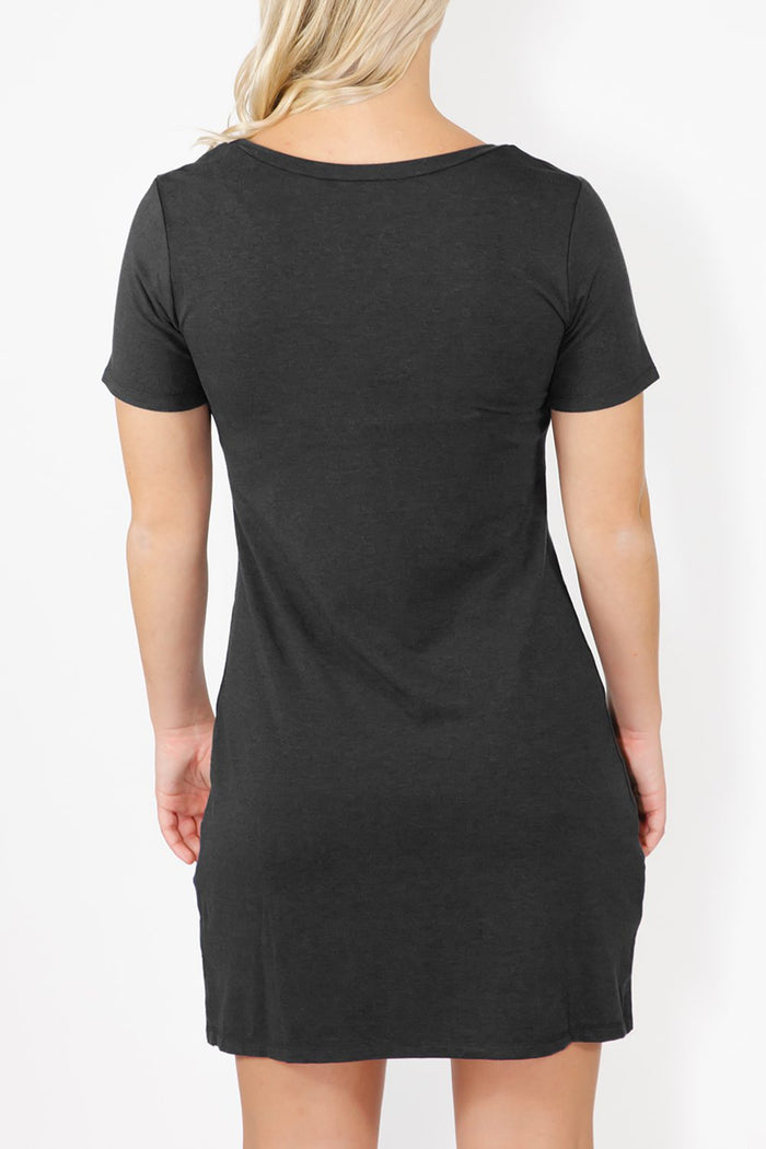 T-Shirt Dress - Eagle & Raven Yin Yang