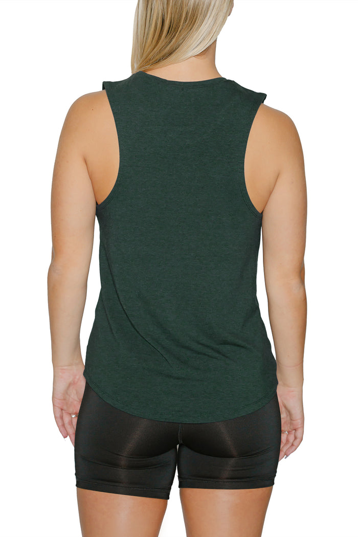 Women's Muscle Tank - RHV NorthStar (Pine)