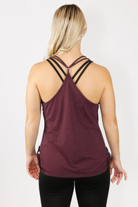 Spaghetti Strap Tank - RHV Cross Legged Open Arms (S)