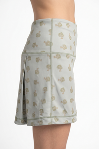 Ladies Lightweight Skort - Bonsai Ditsy Grove