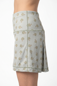 Ladies Lightweight Skort - Bonsai Ditsy Grove