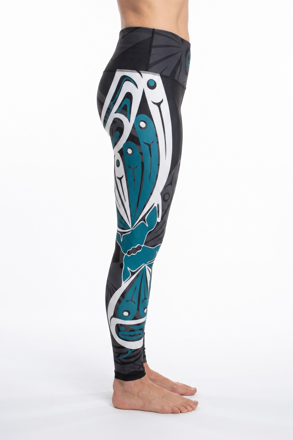 Butterfly Teal Fashion Leggings