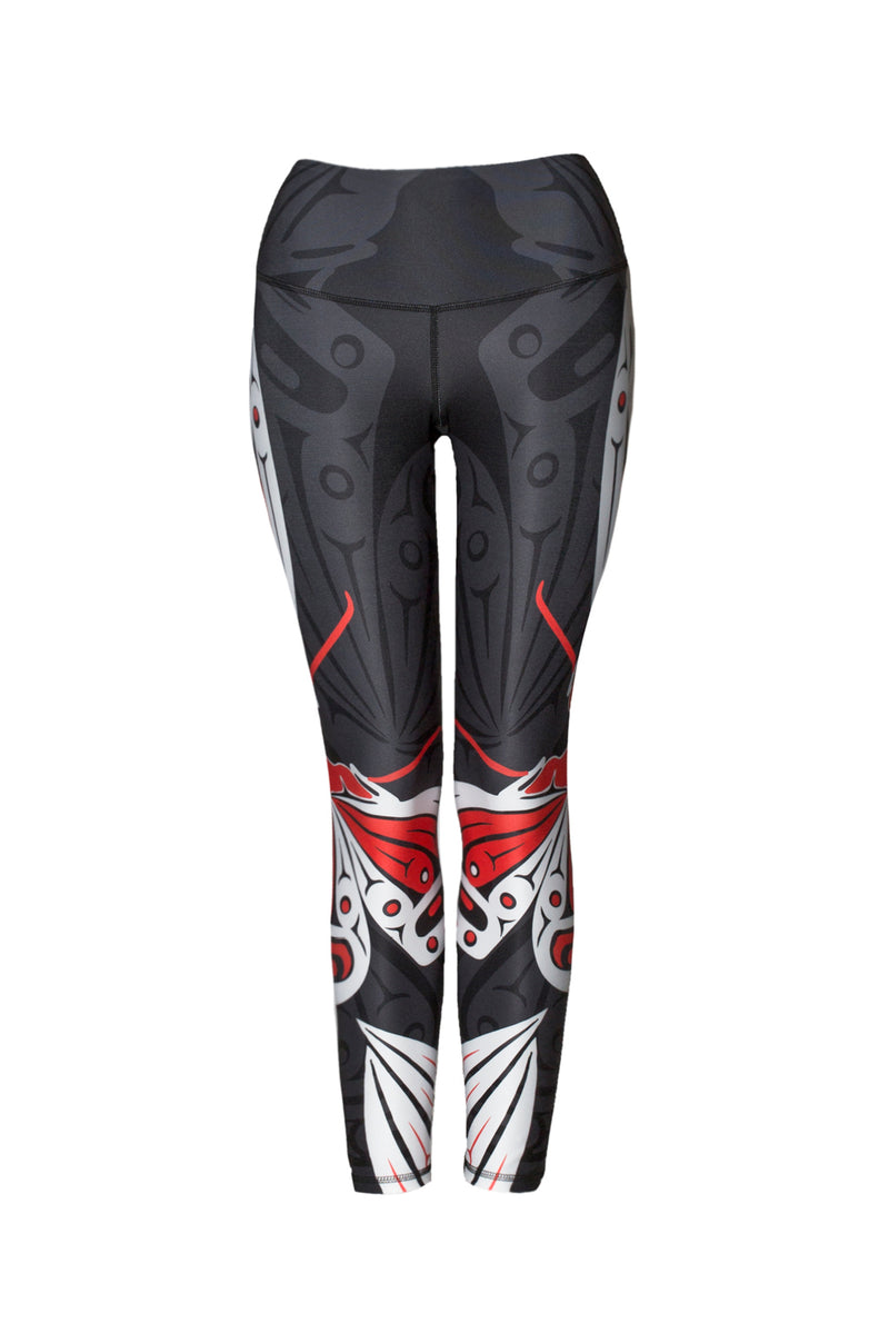 Butterfly Red Leggings
