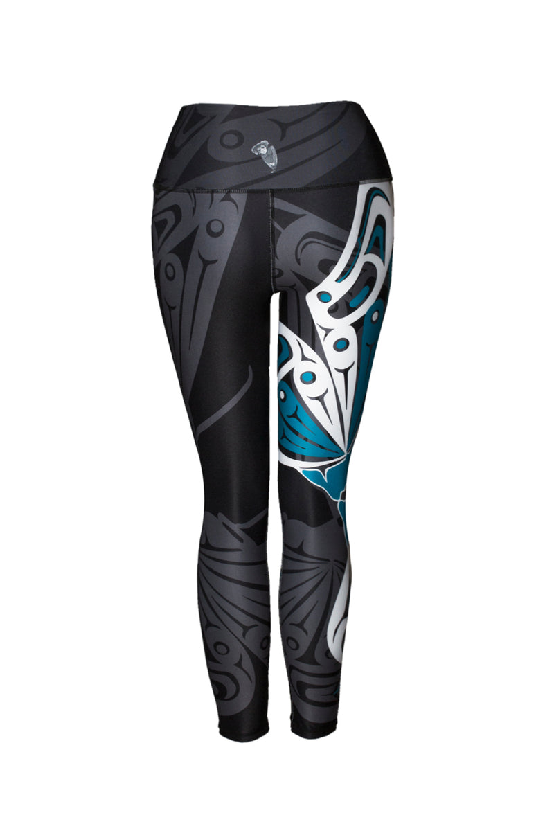 Butterfly Teal Legging