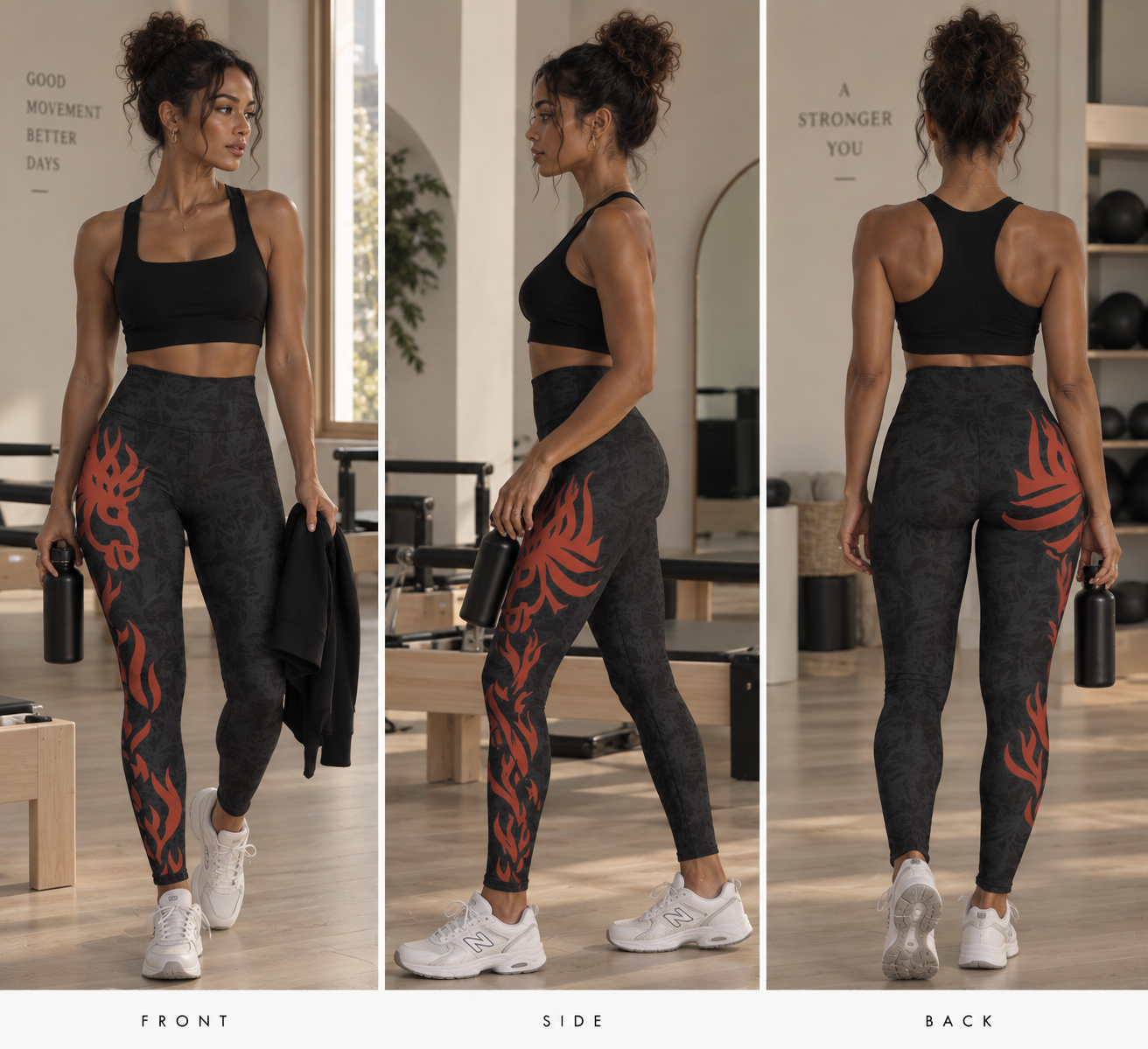Wild Horse Flame Fashion Leggings