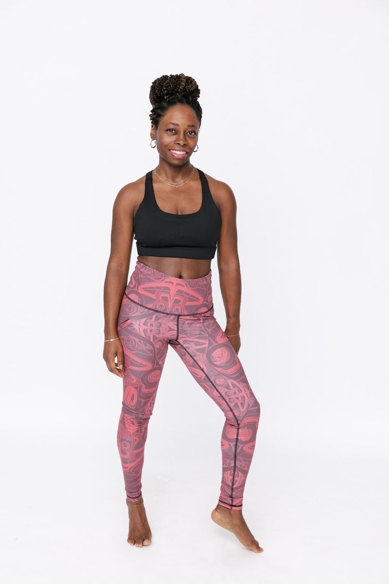 Eagle Frog  Astro Dust Luxe Pocket Leggings