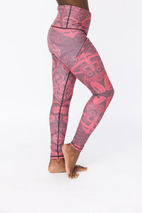 Eagle Frog  Astro Dust Luxe Pocket Leggings