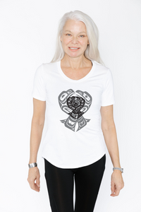 Women's T-Shirt - Eagle & Raven Yin Yang