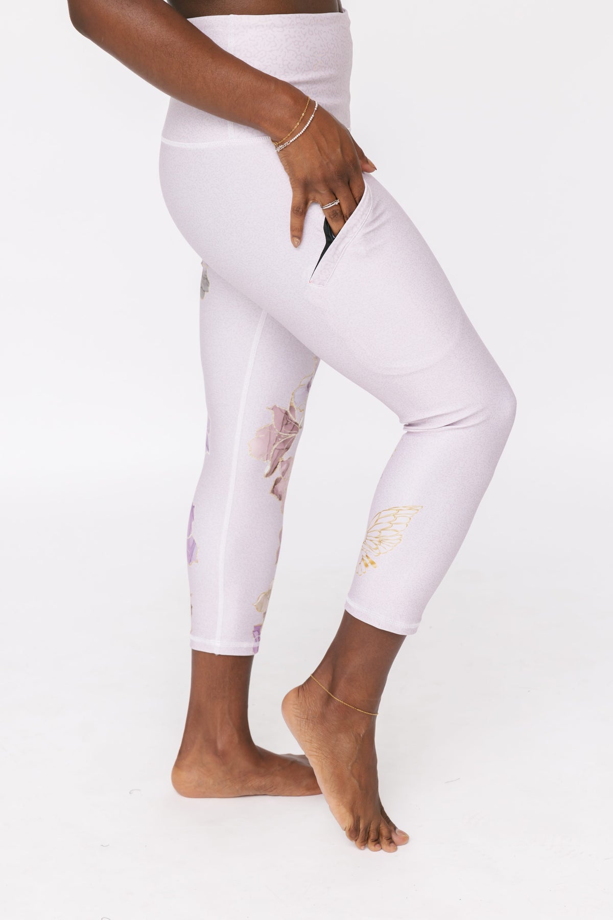 Evolution Butterfly Pocket Capri