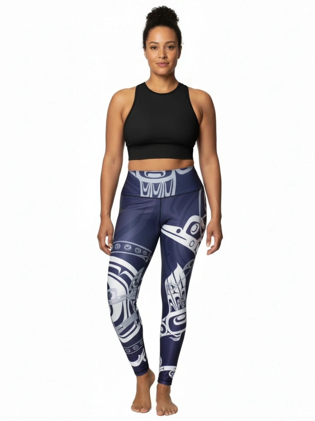 Hummingbird Purple Legging