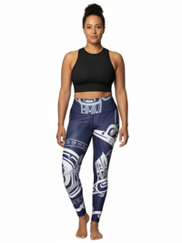 Hummingbird Purple Legging