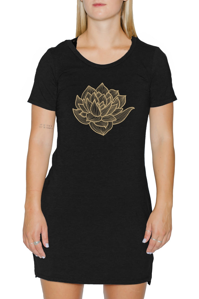 T-Shirt Dress - Lotus