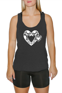 Racerback Tank - Eagle Mist