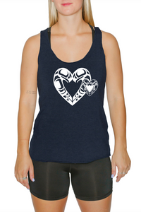 Racerback Tank - Eagle Mist