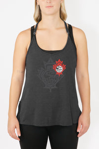 Spaghetti Strap Tank - Maple Leaf