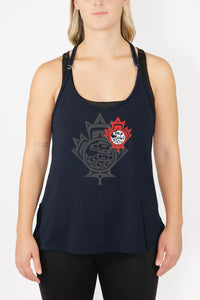 Spaghetti Strap Tank - Maple Leaf