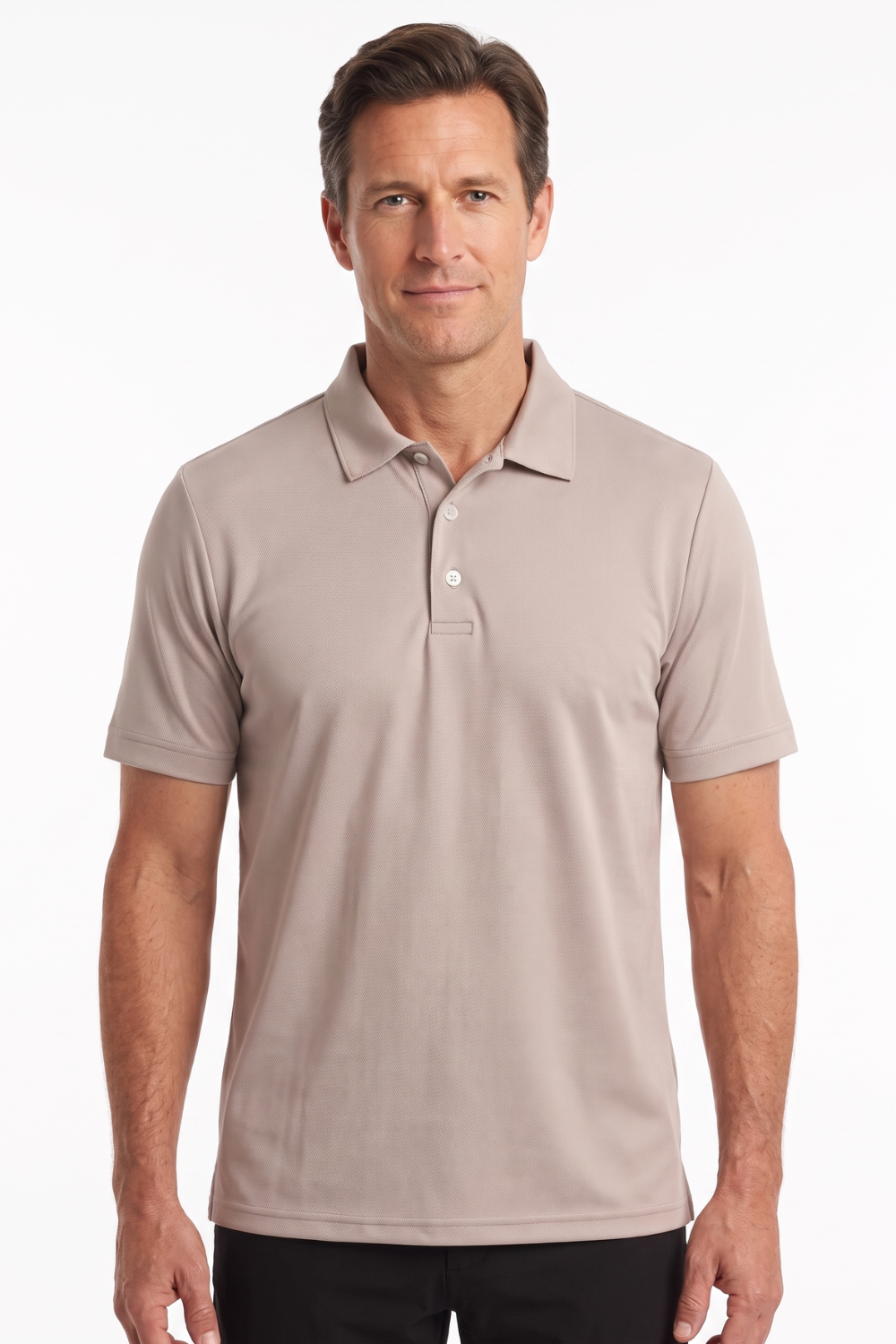 Men's Polo Shirt - Bonsai Stone