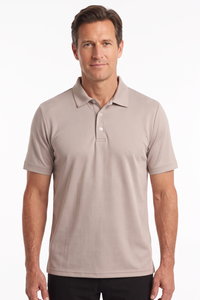 Men's Polo Shirt - Bonsai Stone
