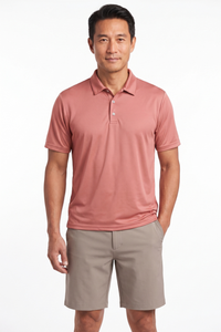 Men's Polo Shirt – Bonsai Desert Rose