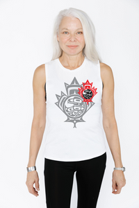 Women's Muscle Tank - Maple Leaf