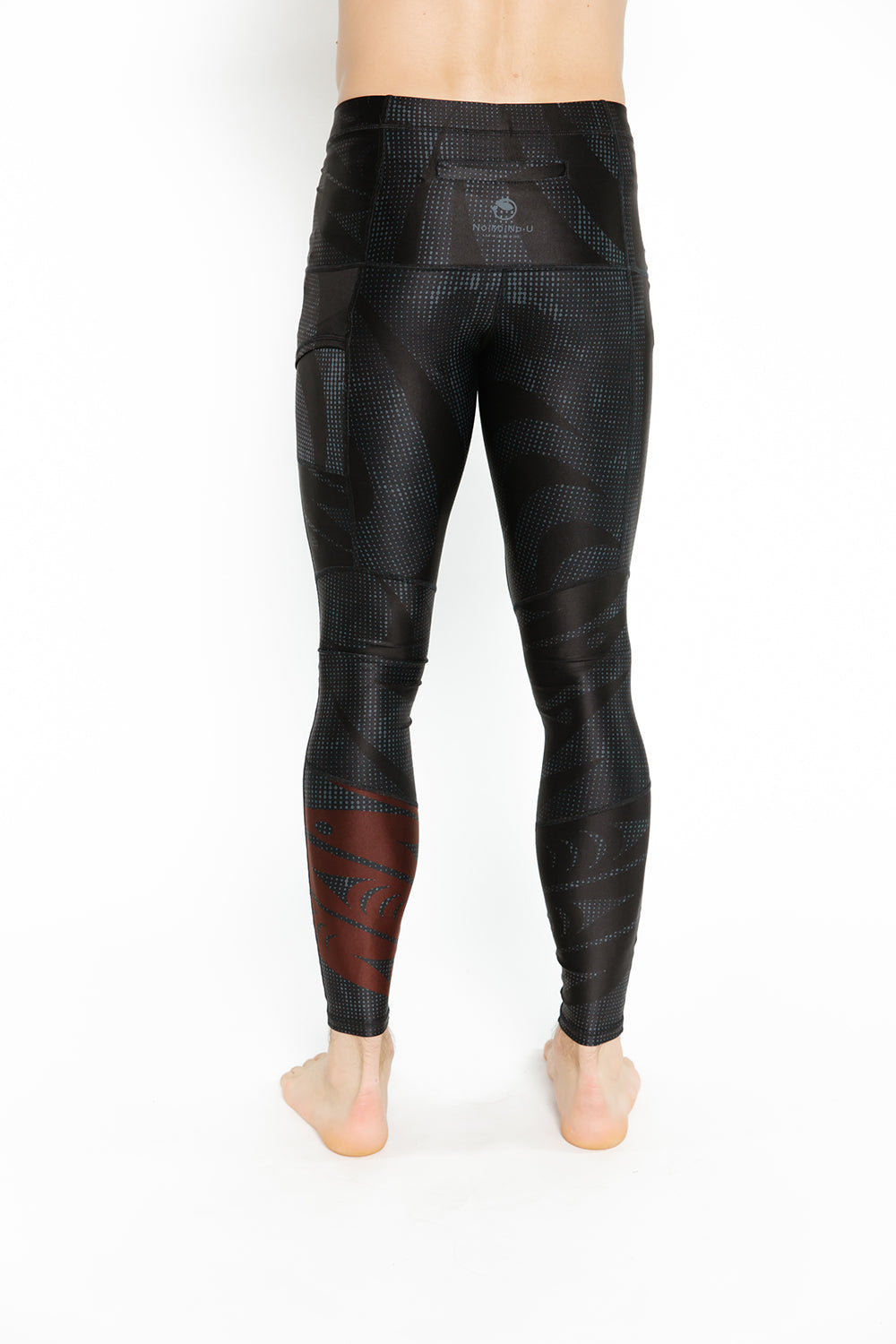 Unisex Tights - Salmon Run Red