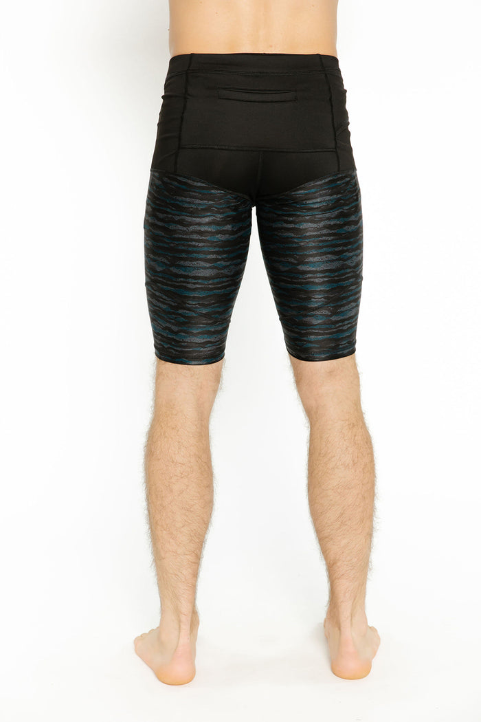 Unisex  Bike Short - Midnight Birch