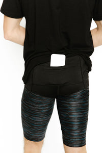 Unisex  Bike Short - Midnight Birch