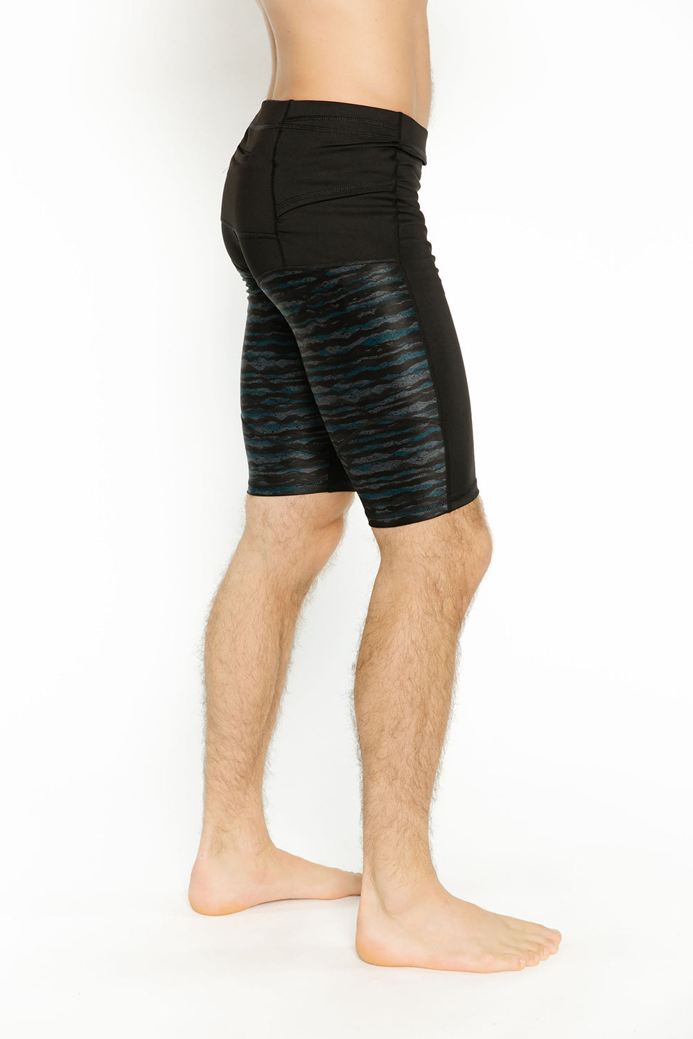 Unisex  Bike Short - Midnight Birch