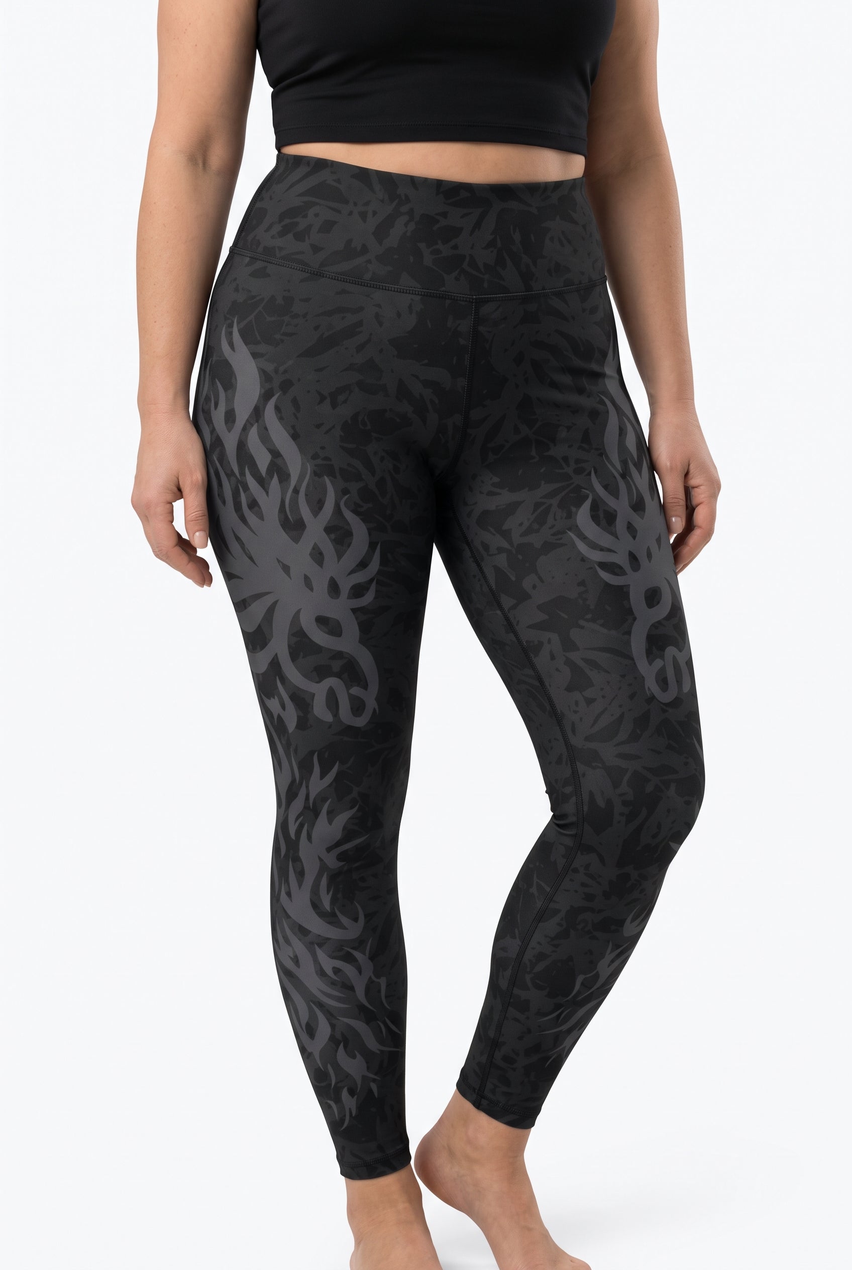 Midnight Wild Horse Fashion Leggings