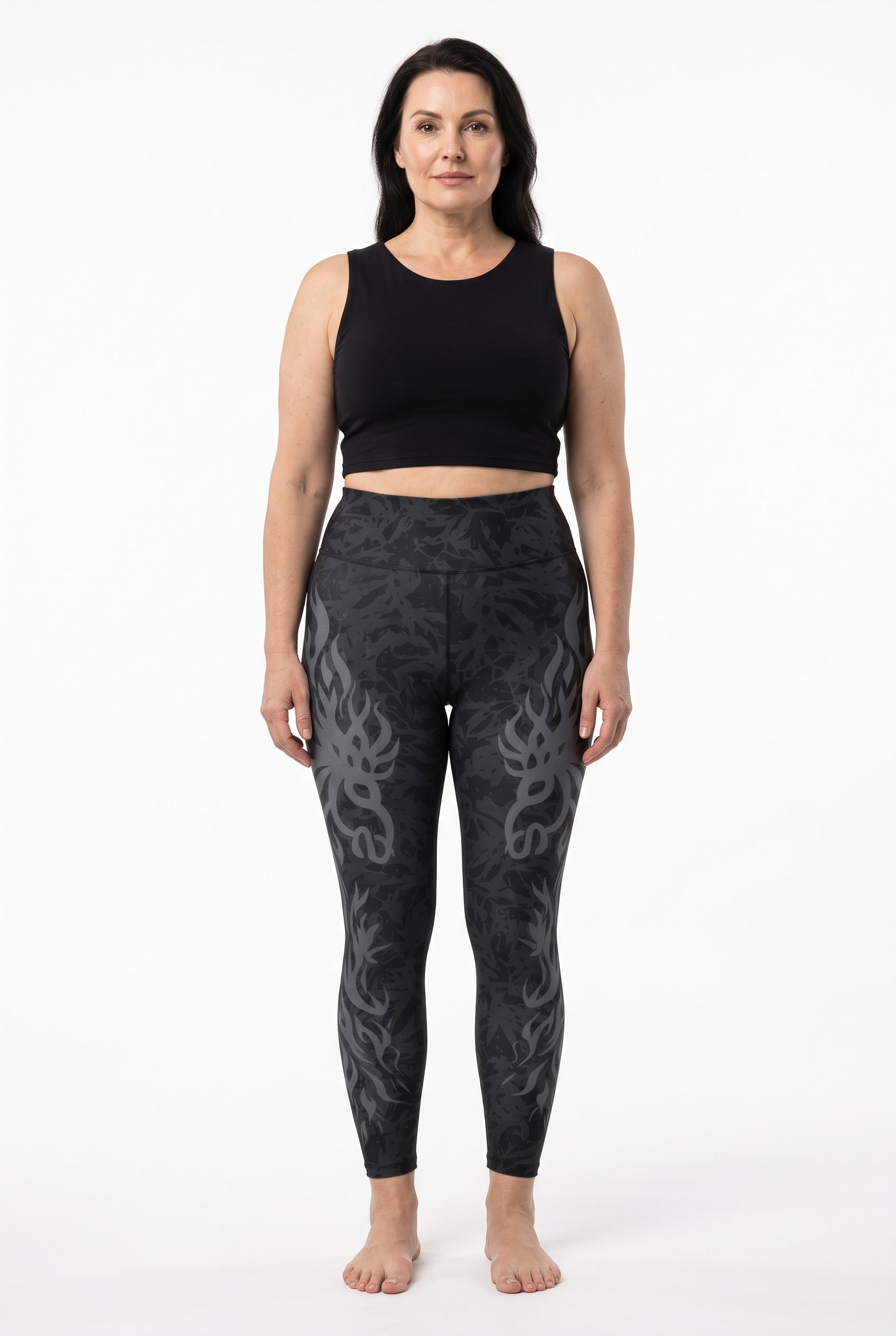 Midnight Wild Horse Fashion Leggings
