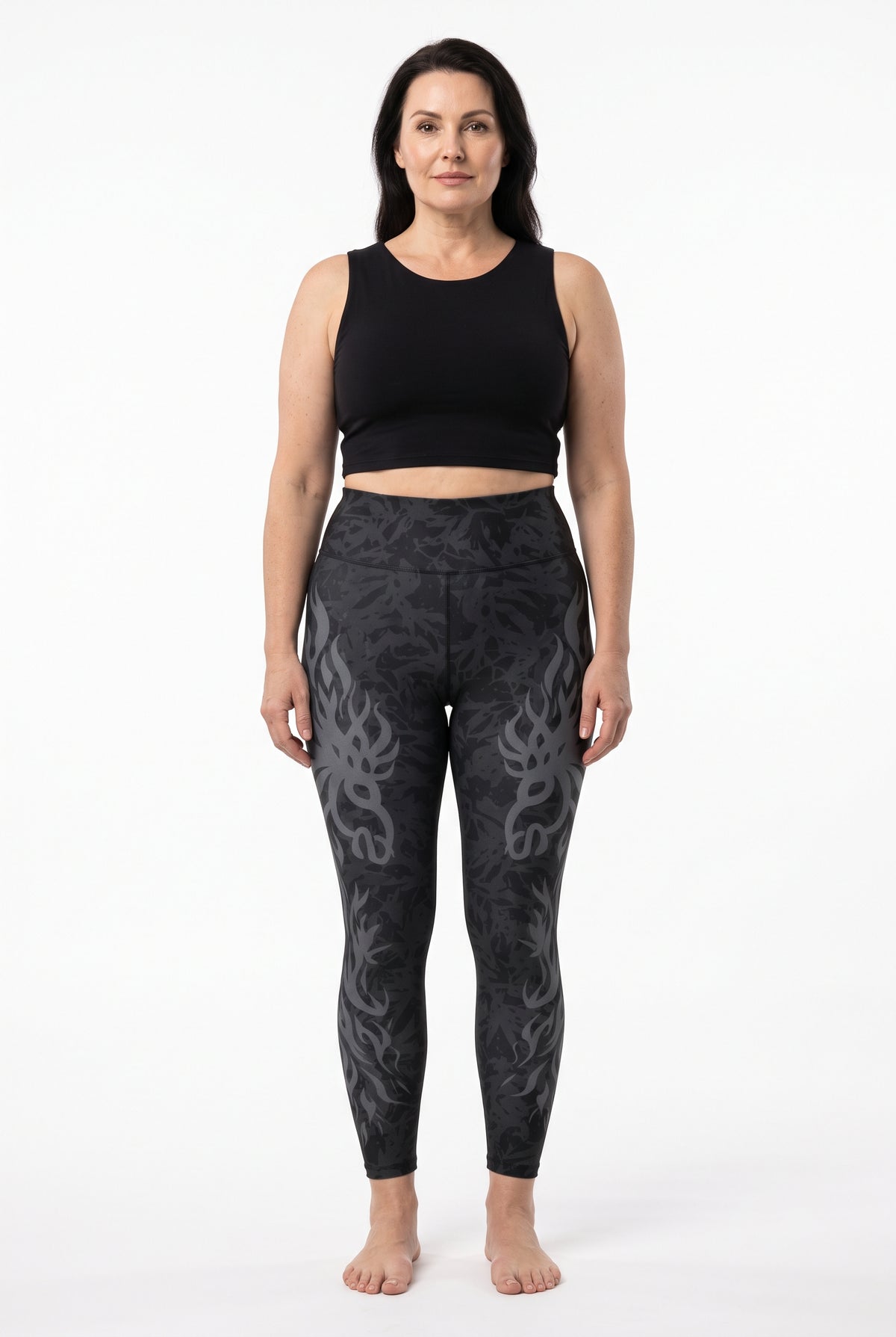 Midnight Wild Horse Fashion Leggings
