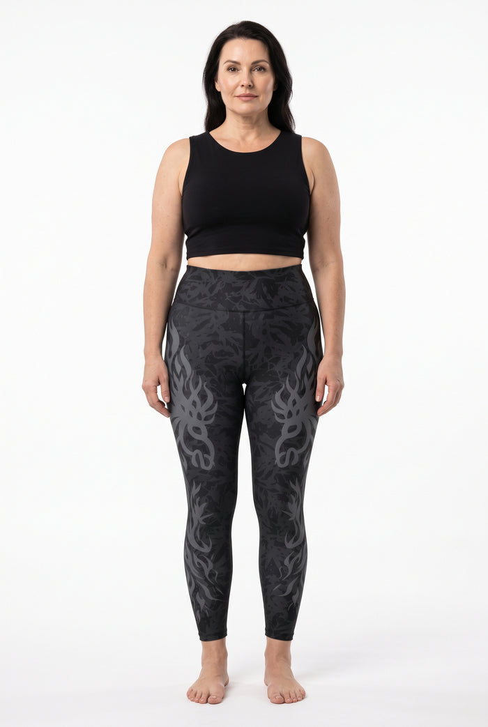 Midnight Wild Horse Fashion Leggings