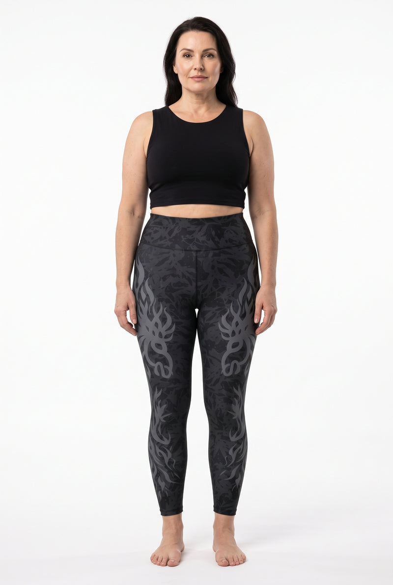 Midnight Wild Horse Fashion Leggings