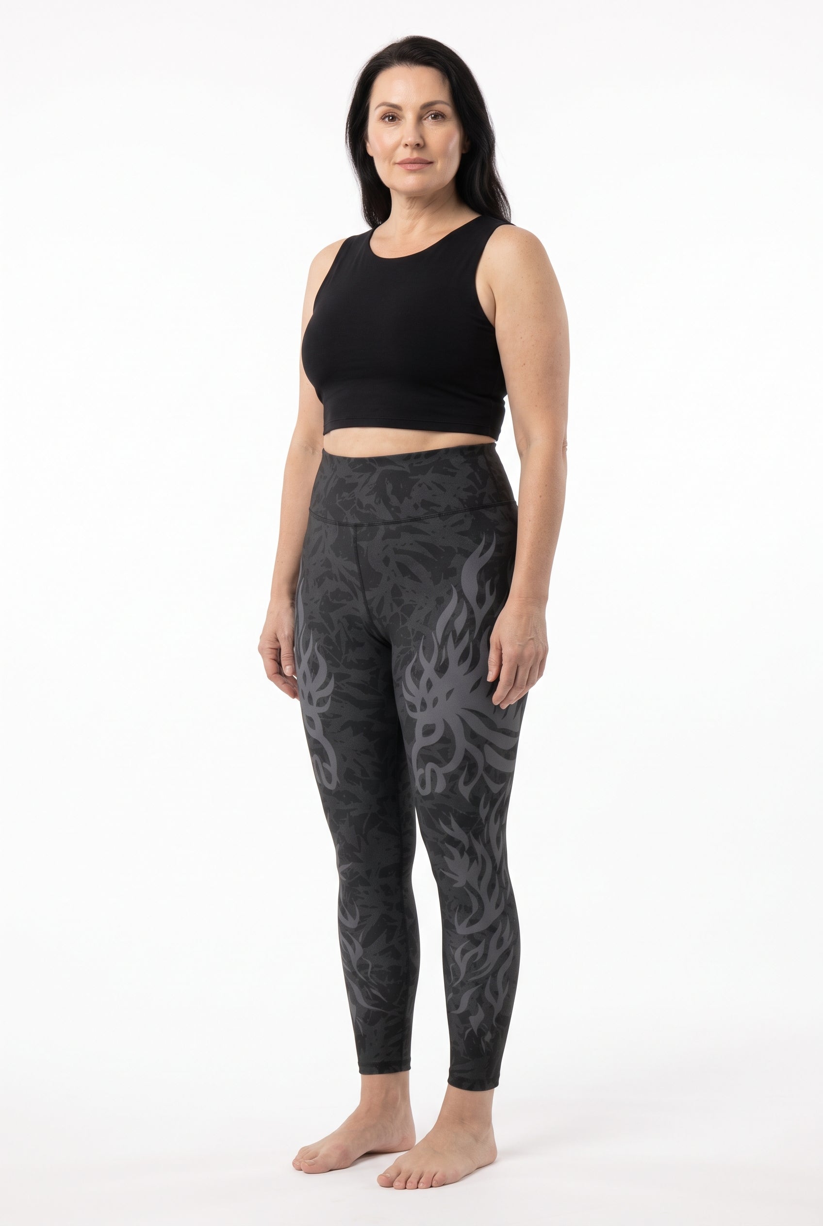 Midnight Wild Horse Fashion Leggings