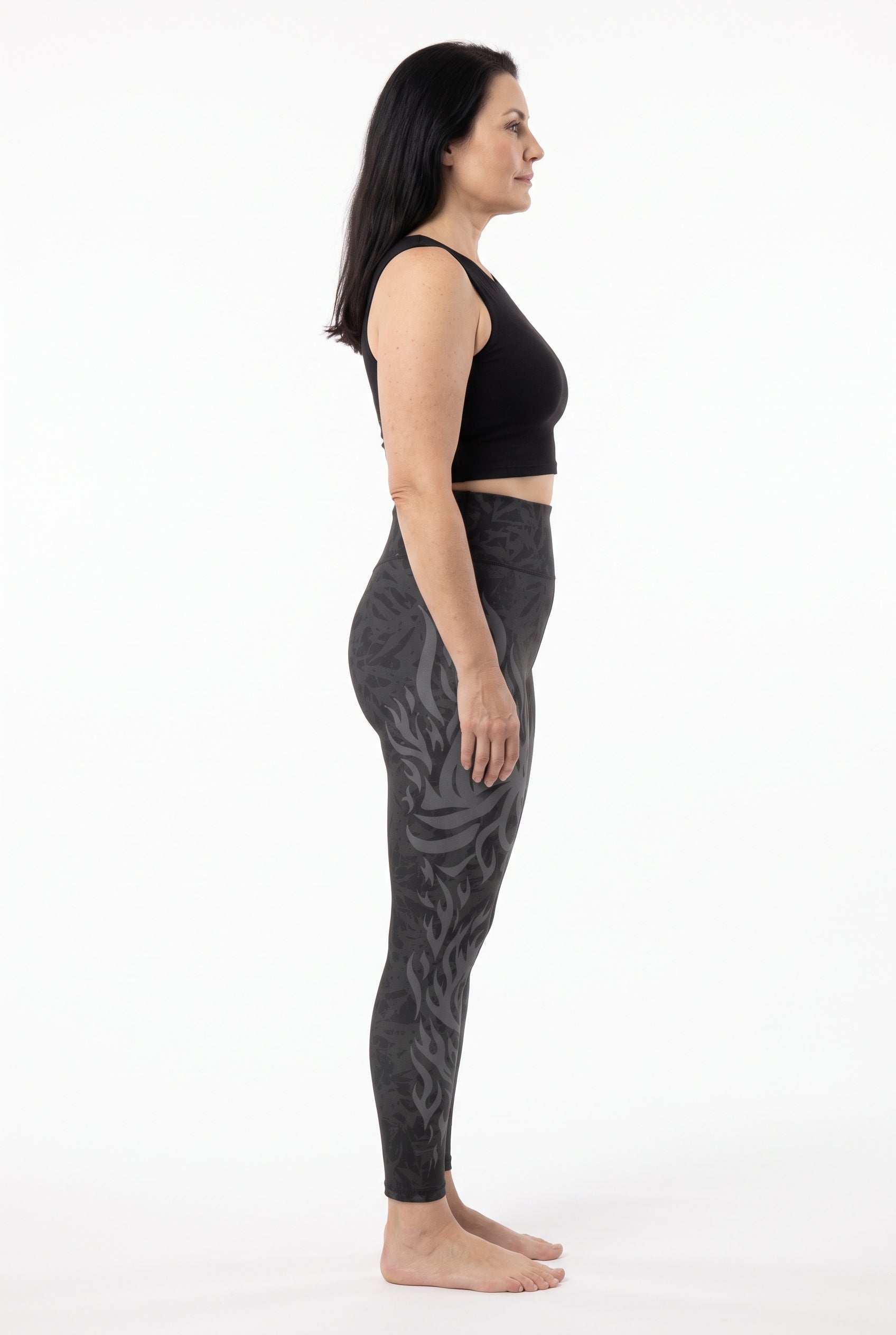 Midnight Wild Horse Fashion Leggings