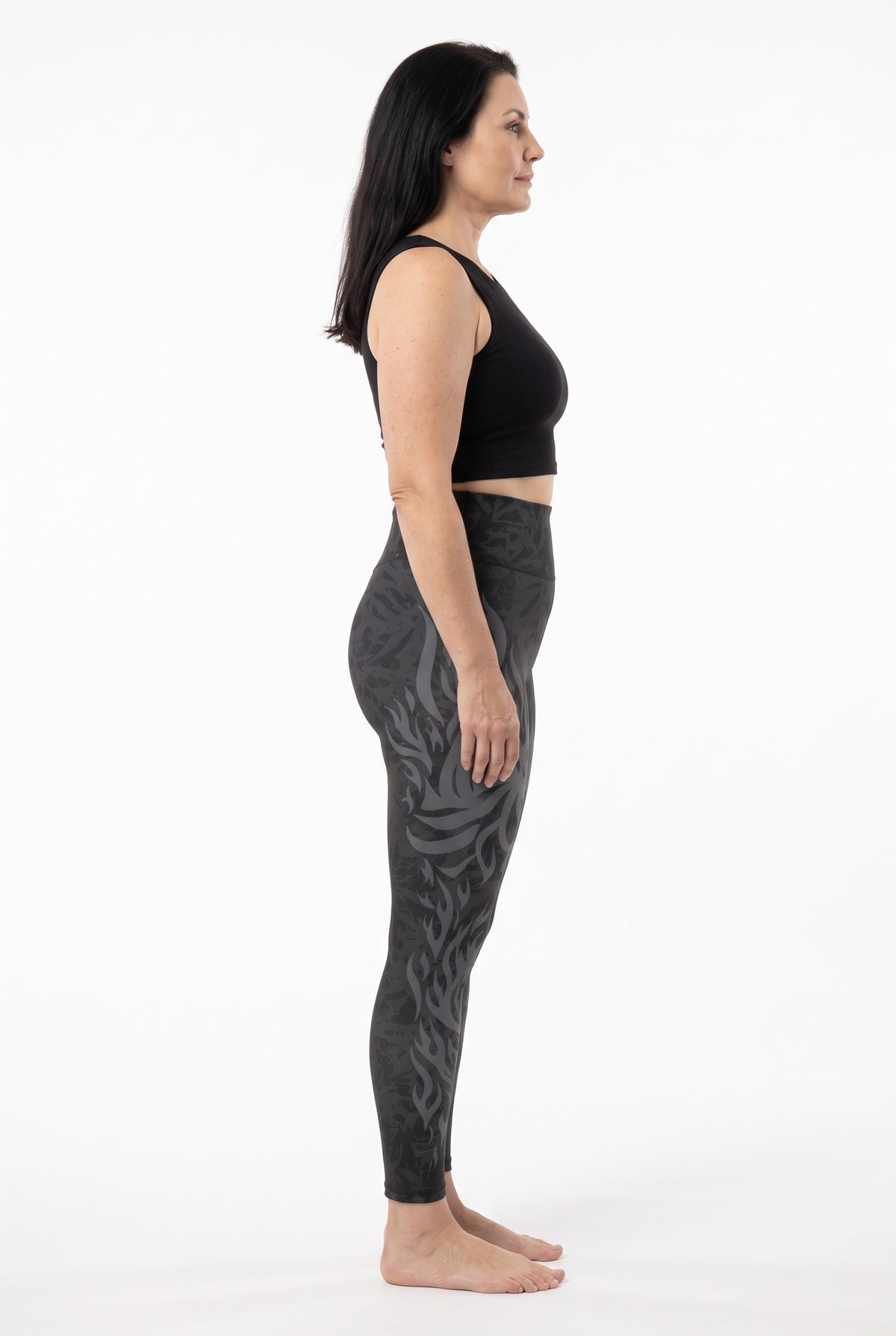 Midnight Wild Horse Fashion Leggings