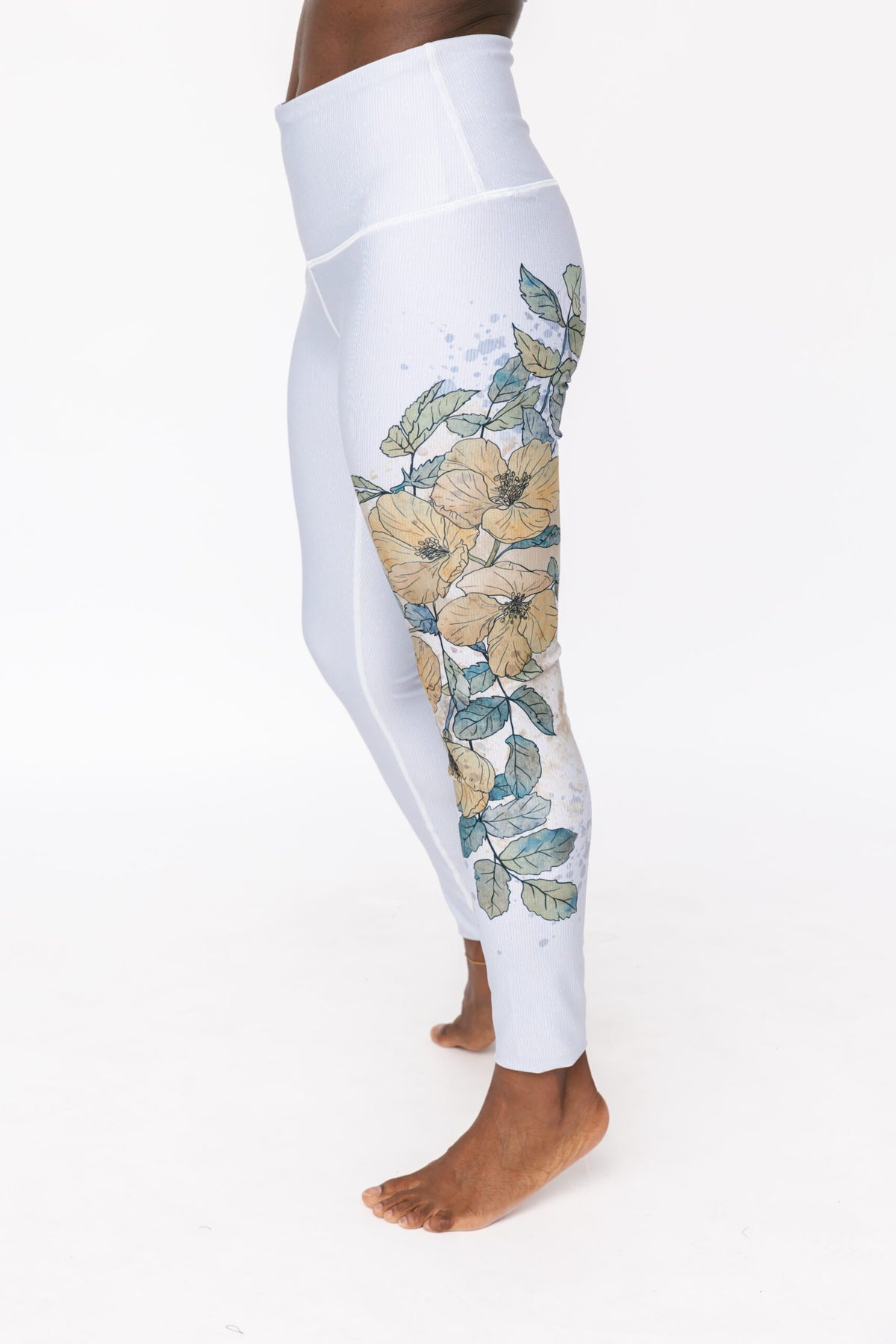 Mother Earths Garden Gray Dawn Pocket  Legging